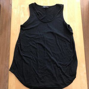 Small Stretchy Black Tank Tunic